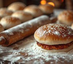 Découvrez les secrets de la préparation du pain à burger maison