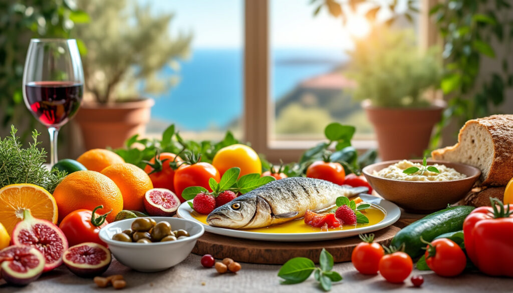 découvrez les principaux bienfaits du régime méditerranéen : une alimentation saine, riche en fruits, légumes, poissons et huile d’olive, reconnue pour favoriser la santé du cœur, prévenir certaines maladies chroniques et améliorer le bien-être au quotidien.