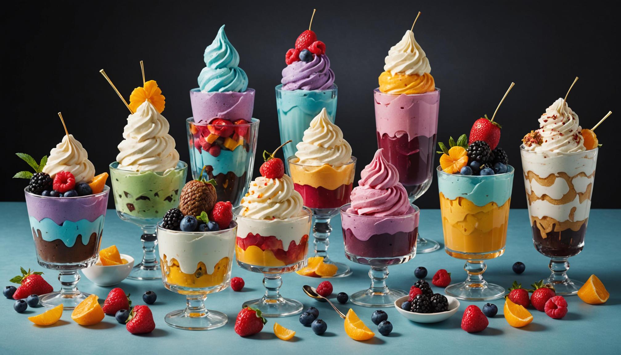 découvrez notre sélection de desserts glacés revisités : des créations originales et gourmandes mêlant saveurs classiques et touches d'originalité pour régaler vos papilles cet été !