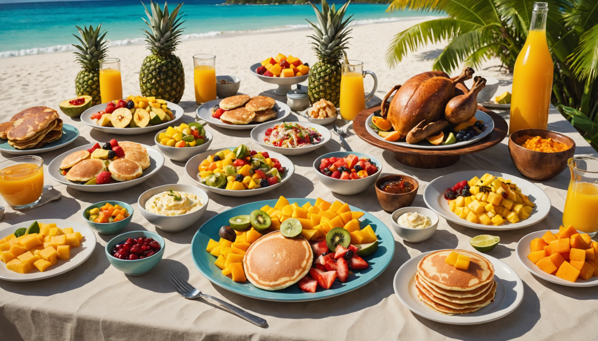 découvrez un brunch gourmand aux caraïbes mêlant saveurs locales et produits frais pour une expérience culinaire unique et authentique sous le soleil tropical.