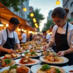 découvrez comment la street food transforme la cuisine populaire en une expérience gastronomique raffinée, alliant saveurs authentiques et créativité culinaire.