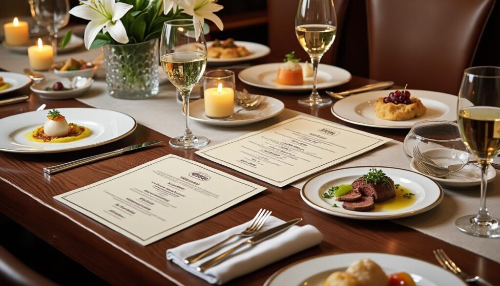 découvrez 5 menus complets et savoureux pour impressionner vos invités lors de vos repas. des recettes faciles et raffinées pour toutes les occasions.